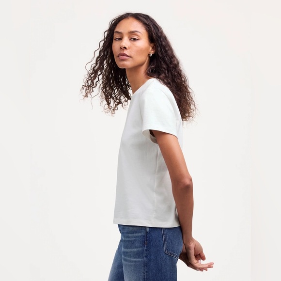 Madewell Cotton Perfect Crewneck Tee - Picture 3 of 13